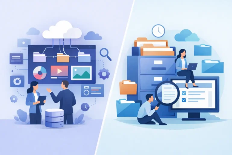 Enterprise Content Management vs Document Management System