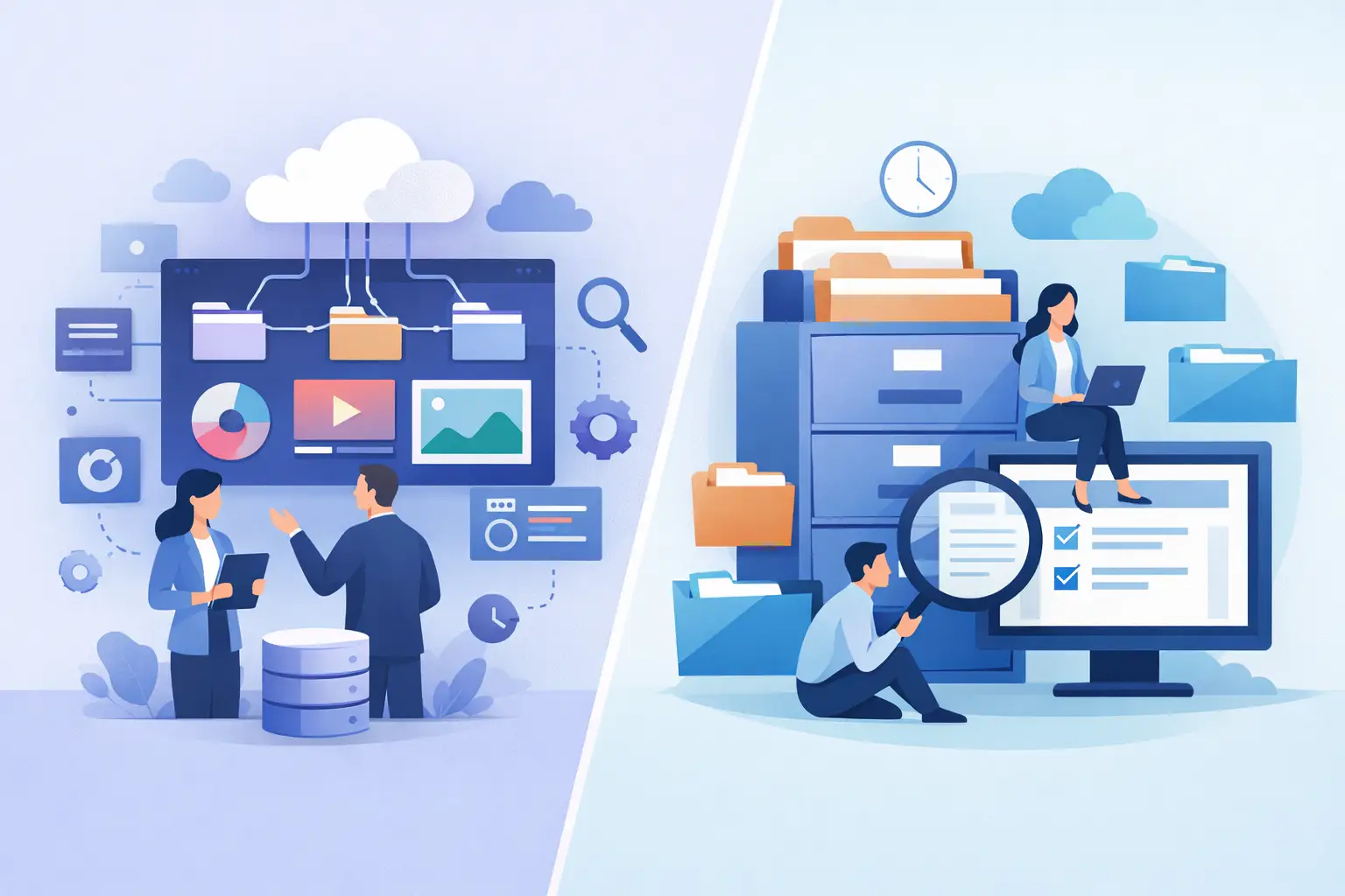 Enterprise Content Management vs Document Management System