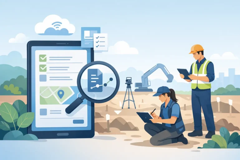Field Forms Software for Controlled Site Records