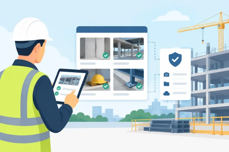 Inspection Evidence Management for Site Control