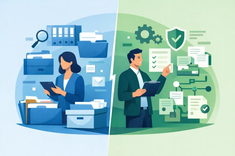 Records Management vs Document Control Explained